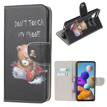 Wonderland Samsung Galaxy A22 4G flip-etui - Bjørn