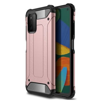 Armour Guard Etui Samsung Galaxy F52 5G - Rose Gull