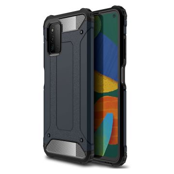 Armour Guard Etui Samsung Galaxy F52 5G - Mørkeblå