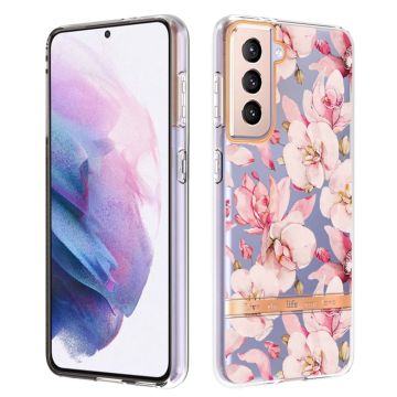 Supertynt og slitesterkt softcover for Samsung Galaxy S21 Plus 5G - Rosa Gardenia