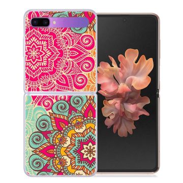 Deco Samsung Galaxy Z Flip 5G Etui - Fargerik Slott Blomster