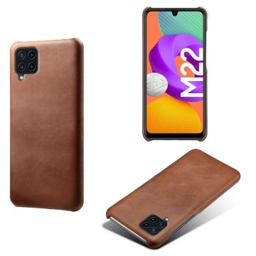 Prestige Etui Samsung Galaxy M22 / M32 / F22 - Brun