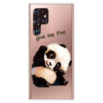 Deco Samsung Galaxy S22 Ultra Etui - Panda