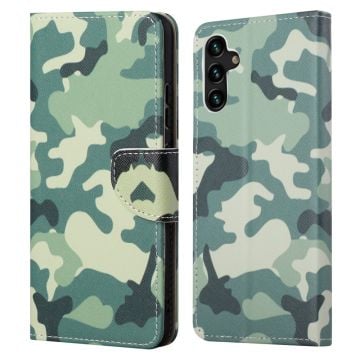 Wonderland Samsung Galaxy A13 5G Flippetui - Camouflage