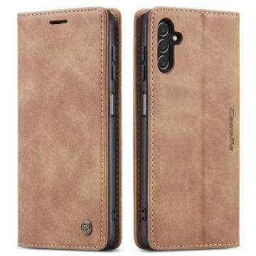 Etuime Samsung Galaxy A13 5G Vintage Etui - Brun