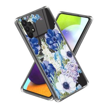 Deco Samsung Galaxy A13 4G Etui - Watercolor Blomster