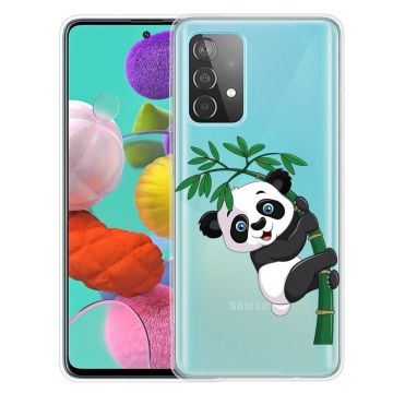 Deco Samsung Galaxy A13 4G Etui - Panda og Bambus