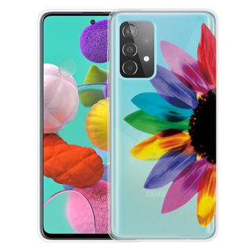 Deco Samsung Galaxy A13 4G Etui - Fargerik Blomst