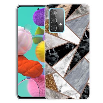 Marble Samsung Galaxy A13 4G Etui - Fragment Of Klinkekule Colors