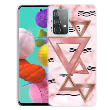 Marble Samsung Galaxy A13 4G Etui - Rose Colored Trekanter