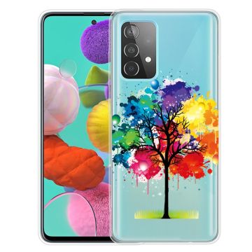 Deco Samsung Galaxy A13 4G Etui - Fargerik Tre