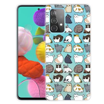 Deco Samsung Galaxy A13 4G Etui - Katter Stickers