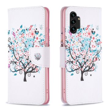 Wonderland Samsung Galaxy A13 4G Flippetui - Blomst Tre