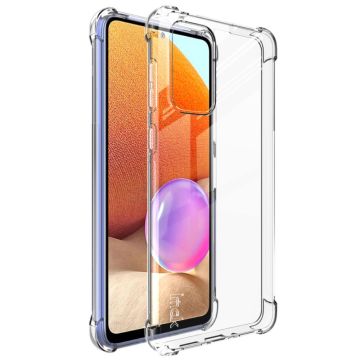 IMAK Airbag-deksel for Samsung Galaxy A73 - Gjennomsiktig