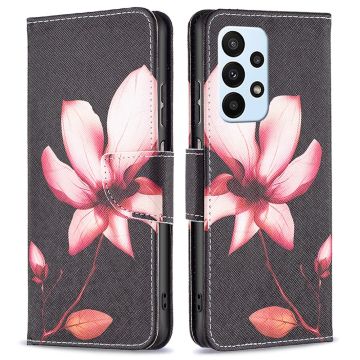 Wonderland Samsung Galaxy A73 flip-etui - Blomst