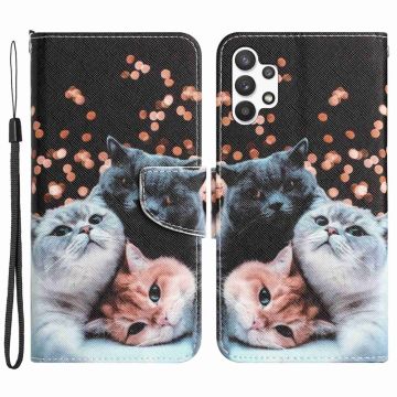 Wonderland Samsung Galaxy A04s / A13 5g / A13 4g Flippetui - Katt