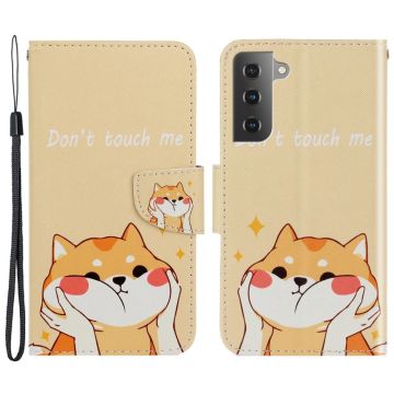 Wonderland Samsung Galaxy S23 Flippetui - Shiba Hund