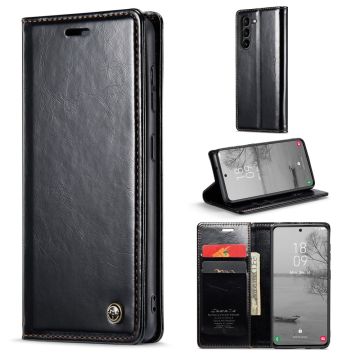 CaseMe Samsung Galaxy S23 Smooth Etui - Svart