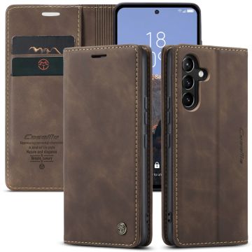 CaseMe Samsung Galaxy A54 Vintage Etui - Kaffe