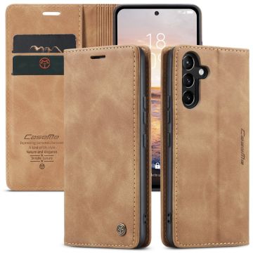 CaseMe Samsung Galaxy A54 Vintage Etui - Brun