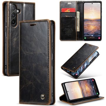 CaseMe Samsung Galaxy A54 Smooth Etui - Kaffe