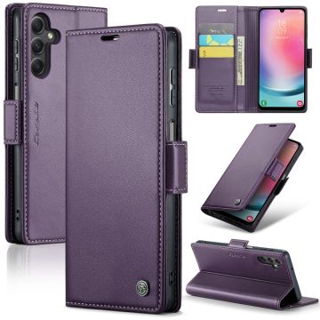 CaseMe Samsung Galaxy A24 4G Smooth Etui - Lilla