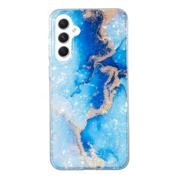 Marble Samsung Galaxy A14 5g Etui - Blue Gull Klinkekule