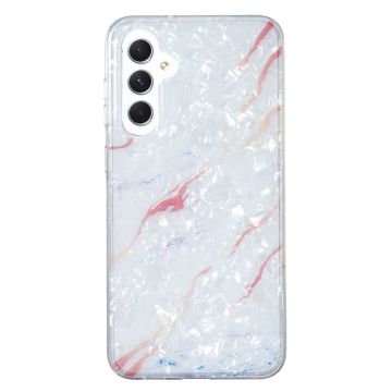 Marble Samsung Galaxy A14 5g Etui - Hvit Klinkekule