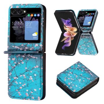 Wonderland Samsung Galaxy Z Flip5 flip-etui - Plommeblomst