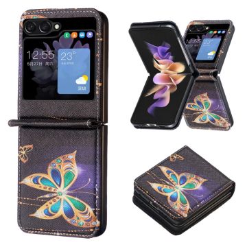 Wonderland Samsung Galaxy Z Flip5 flip-etui - Smykker Sommerfugl