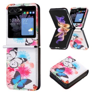 Wonderland Samsung Galaxy Z Flip5 flip-etui - To Sommerfugler