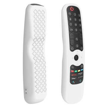 LG Magic Remote 2021 MR21 silikondeksel - Hvit