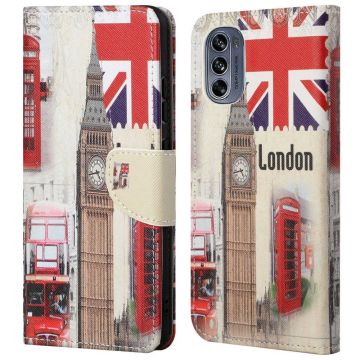 Wonderland Motorola Moto G62 5g Flippetui - London Big Ben