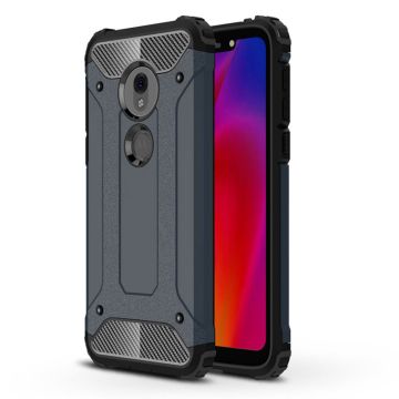 Armor Guard Motorola Moto G7 Play deksel - Dark Blue