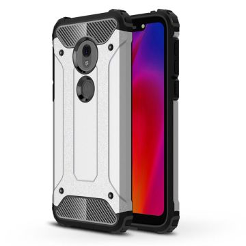 Armor Guard Motorola Moto G7 Play deksel - Sølv