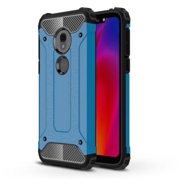 Armor Guard Motorola Moto G7 Play deksel - Baby Blå