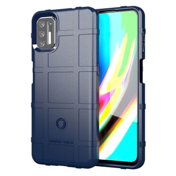 Rugged Shield Etui Motorola Moto G9 Plus - Blå