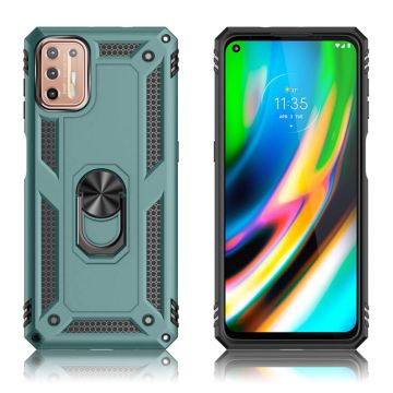 Bofink Combat Motorola Moto G9 Plus Etui - Mørkegrønn