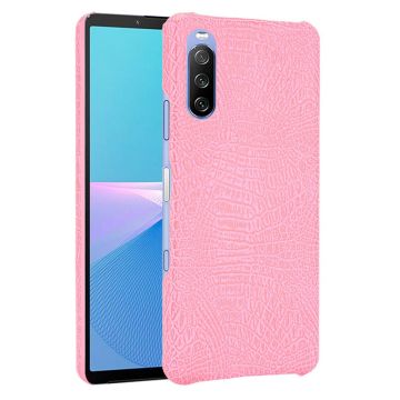 Croco Etui Sony Xperia 10 III - Rosa