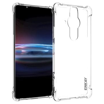 ENKAY gjennomsiktig fallsikkert etui for Sony Xperia Pro-I