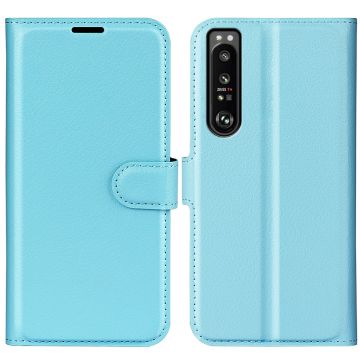 Classic Sony Xperia 1 IV flip etui - Blå