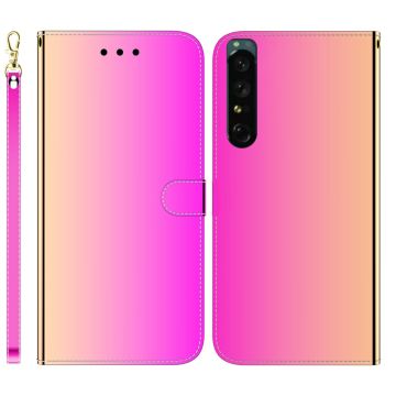 Mirror Sony Xperia 1 IV flip-etui - Rose