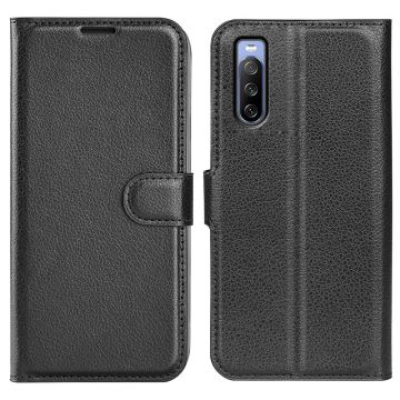 Classic Sony Xperia 10 IV flip etui - Svart