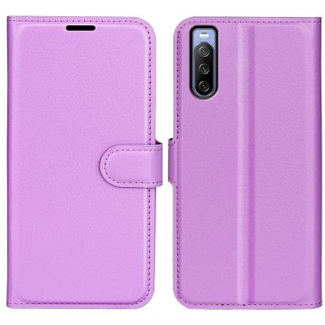 Classic Sony Xperia 10 IV flip etui - Lilla