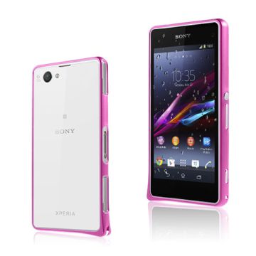 Remes Sony Xperia Z1 Compact Bumper - Varm Rosa