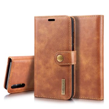 DG.MING Huawei P20 2-in-1 Wallet etui - Brun