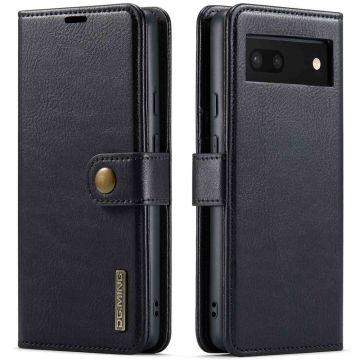 DG.Ming Google Pixel 6a 2-in-1 Lommebok Etui - Svart