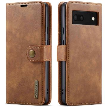 DG.Ming Google Pixel 6a 2-in-1 Lommebok Etui - Brun