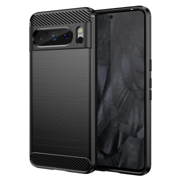 Carbon Flex Etui Google Pixel 8 Pro - Svart