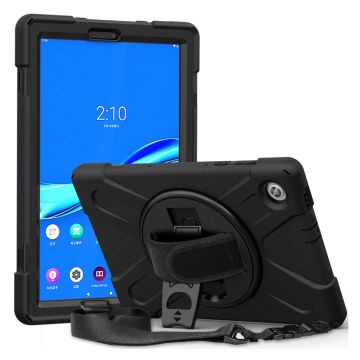 Lenovo Tab M10 FHD Plus Hybrid Silikon Etui - Svart